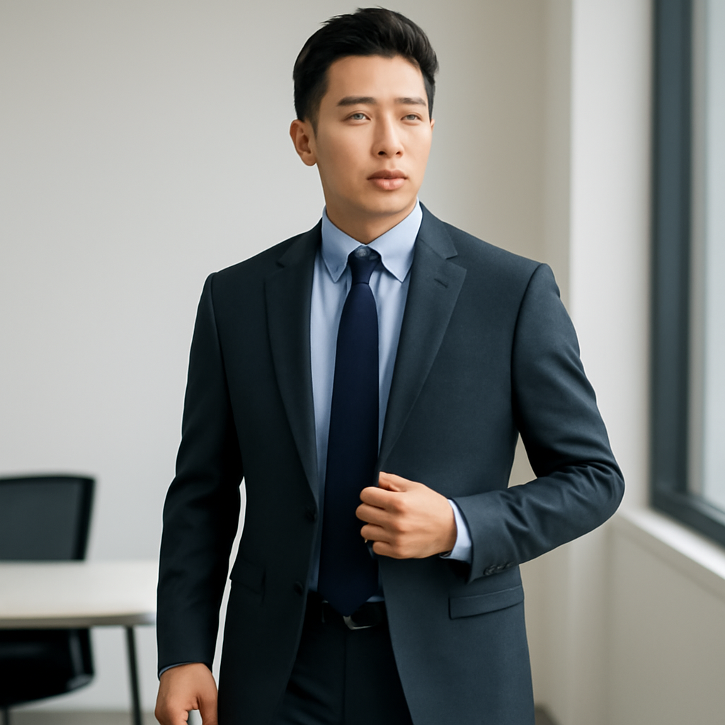 남성출근룩 대표 이미지